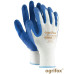Рукавиці захисні OX.11.558 LATEKS з латексним покриттям, біло-блакитні — OGRIFOX