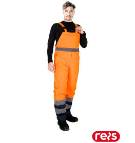 Напівкомбінезони демісезонні BLUE-ORANGE-B PG (помаранчево-темно-синій)