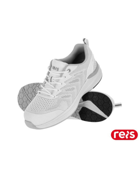 Черевики захисні ATTIC чоловічі, біло-сірі, з композитним носком — REIS