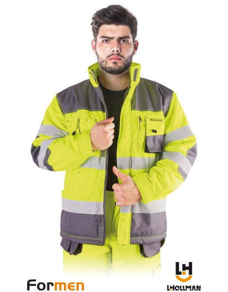 Куртка зимова робоча L.Hollman LH-FMNWX-J YSB