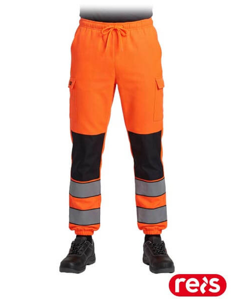 Штани захисні до пояса спортивні LUMIS-P (помаранчевий) — REIS